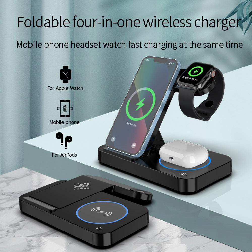 Wireless Charging Station, 3 in 1 Wireless Charger Stand