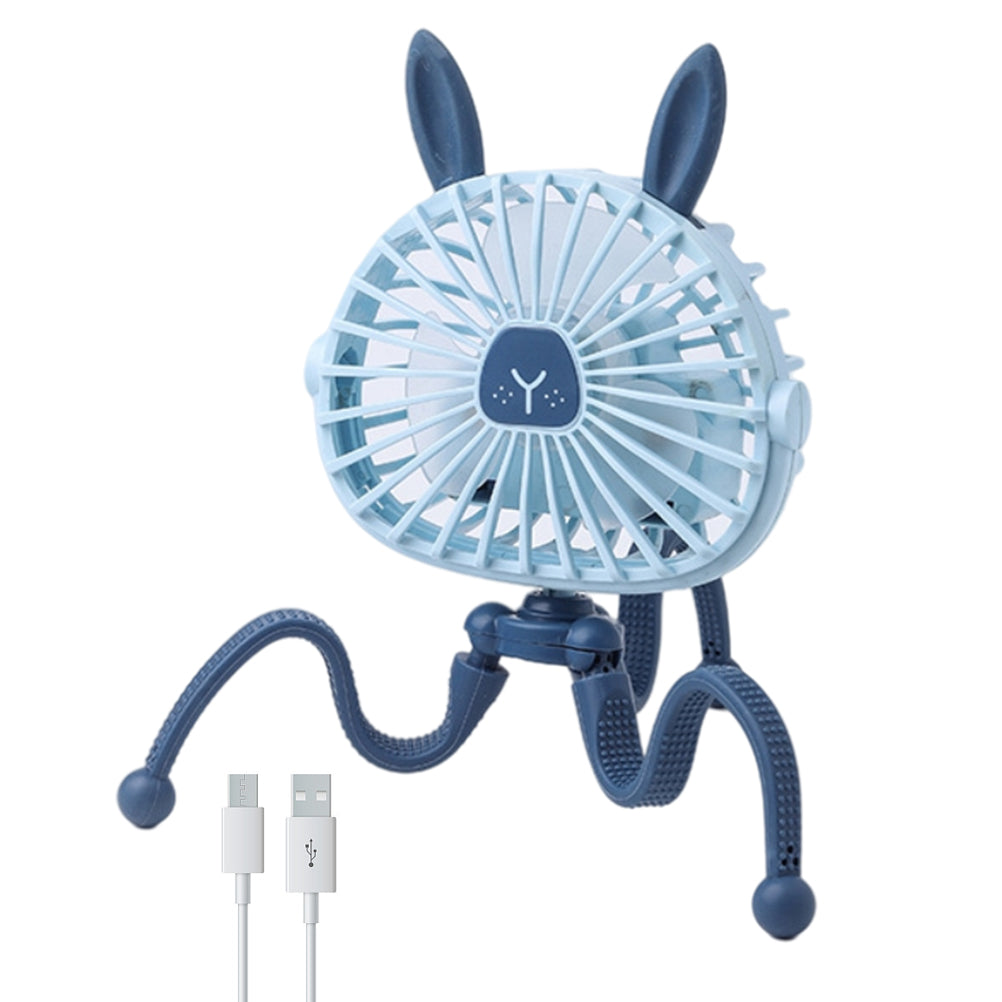 Stroller Baby Fan Light