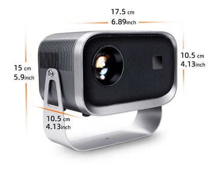200° Small 4K HD home intelligent portable home theater projector