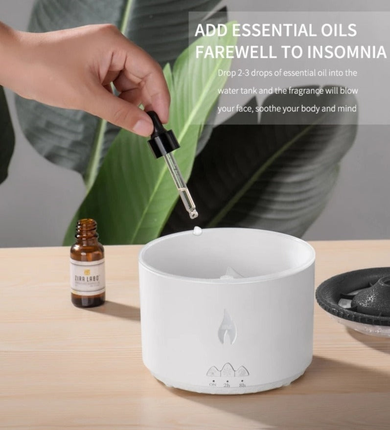 Flame Aroma Diffuser, Volcanic Flame Diffuser